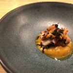 吉花 - 海苔と雲丹と蛸と南瓜。うっま！！