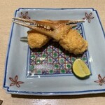 銀座 結絆 - 蟹爪の黄金揚げ