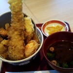 Tempura Ebinoya - 穴子天丼￥1180