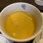レストランＭＩＴＡ - ランチ 南瓜のスープ