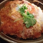 豚しゃぶ・やきとん 森の酒場 隠豚 - またまたカツ丼950円