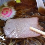 元華 - モモ肉の焼豚。少し硬めです。