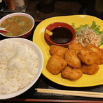 ラーメン道楽 - チキンカツ定食