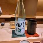 日本料理 研野 - 青森県の田酒純米吟醸生うすにごり