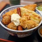 街かど屋 - 特のり弁丼とミニうどんセット