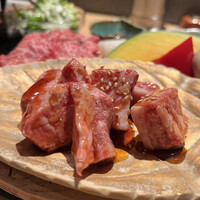 純和牛焼肉 無限亭。 - タレ中落ち