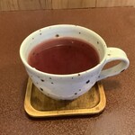 ジャム cafe 可鈴 - 【ヘルベチカ(ローズヒップ系のハーブティー)】香り良い酸味がたまりません♪