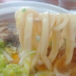 車屋うどん - 麺は減塩タイプで、柔らかめ( ＾ω＾ )