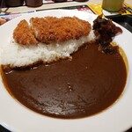 マイカリー食堂 - 欧風ロースカツカレー大盛り2022.02.03