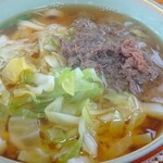 車屋うどん - 肉うどん450円