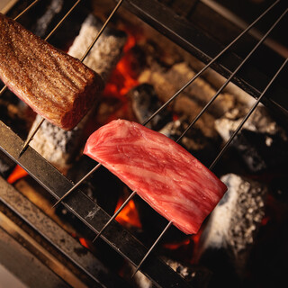 【炭焼き】厳選食材を活かした炭焼きをご堪能くださいませ。