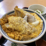 辰味庵 - セットのミニヒレカツ丼