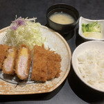 とんかつ 勝 - 特上ロース定食　1,850円(税込)