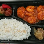 Chuukasakaba Kirin - エビチリ弁当　600円　2022/02