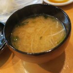 よし寿司 - 海老の味噌汁です