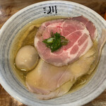 麺や 川 - 鶏そば　特製塩