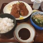 中佐本店 - 串カツ定食1000円