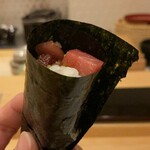 鮨 ENJI - 鮪の手巻き