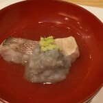 Sushi Enji - 横須賀佐島　甘鯛蓮根蒸し