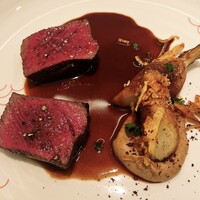フランス料理 エステール by アラン・デュカス - メインの小鹿肉