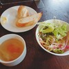 ピッコラペコラ - パスタセット (1,650円・税込)のスープ・サラダ・パン