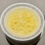茶禅華 - 2022.1.  清湯麺