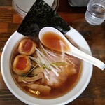 Jikaseimen Chuukasoba Imazato - あっさり+煮玉子