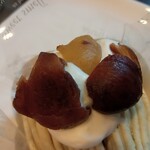 パティスリ・ル・スィエル - モンブラン（アップ）