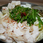 Kyou Motsu Nabe Hidetora - 「本家今日もつ鍋“白”:1,390円(1人前)」
                      ※写真は2人前