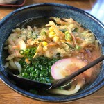 さぬきや - かき揚げうどん