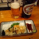 小半 - つぶ貝刺し、真つぶなのがいい