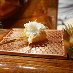 串かつ あーぼん - 蟹と里芋