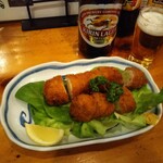 小半 - 下仁田ネギのネギカツ