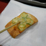 串かつ あーぼん - 海老とオクラの春巻き