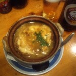 小半 - 下仁田ネギのグラタンスープ