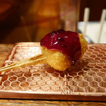 串かつ あーぼん - カマンベールチーズ