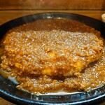 かれんど - 迫力満点！キーマカレイ+オムスタイル(•‿•)