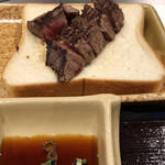 鉄板焼ステーキ 一ッ葉ミヤチク - 