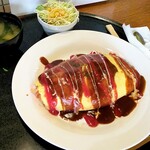 洋食屋 グリル ラパン - オムライス御膳【Nov.2021】