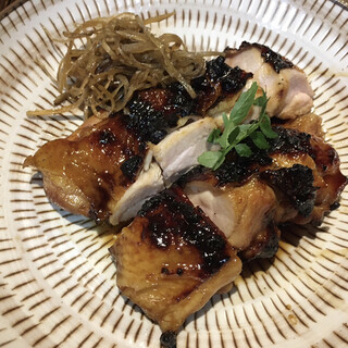 蕎膳 楽 - 料理写真:鶏もも山椒焼き