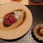 伯雲 - 蝦夷鹿の藁焼きと十勝の百合根