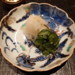 伯雲 - 蕪の千枚漬と胡瓜の紫蘇漬