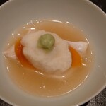 伯雲 - 徳島の白甘鯛と自家製唐墨の蕪蒸し