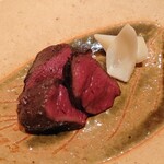 伯雲 - 蝦夷鹿の藁焼きと十勝の百合根