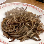 双喜紋 - トッピングのキクラゲ！