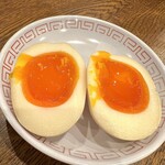 双喜紋 - トッピングの味玉！