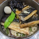 釜寅 - 焼きさば釜飯