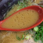 豚骨ラーメン 新井商店 - 豚骨ラーメン（粉落とし）　2013年1月