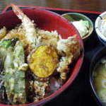 花藤 - ランチ天丼セット735円