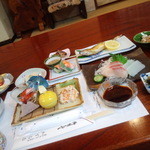 Kasumisou - 夕食1